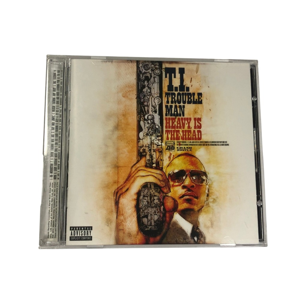 T.I Trouble Man Heavy Is the Head CD 2012 Hip Hop Grand Hustle Parental Advisory